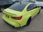 2022 Bmw M3 Sedan Желтый vin: WBS53AY03NFM89739