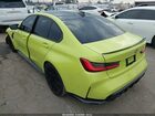 2022 Bmw M3 Sedan Желтый vin: WBS53AY03NFM89739