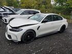 2023 Bmw M3 White vin: WBS53AY08PFP01084