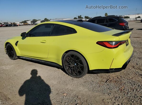 WBS53AZ00MCF87693 2021 BMW M4 Green Tył lewy