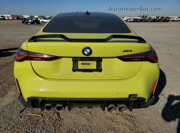 WBS53AZ00MCF87693 2021 BMW M4 Green Widok z tyłu