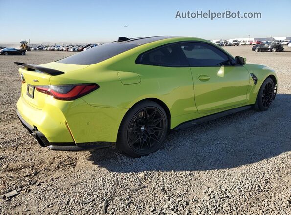 WBS53AZ00MCF87693 2021 BMW M4 Green Tył prawy