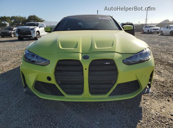 WBS53AZ00MCF87693 2021 BMW M4 Green Widok z przodu