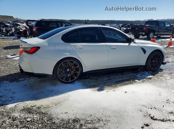 WBS63AY09RFS41618 2024 BMW M3 White Задня права чверть