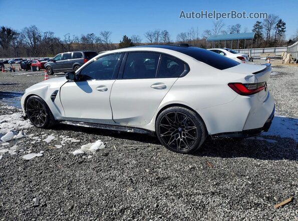WBS63AY09RFS41618 2024 BMW M3 White Задня ліва чверть