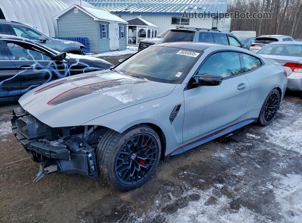 WBS63AZ00PCL35819 2023 BMW M4 Серебряный Передняя левая четверть