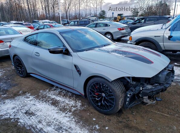 WBS63AZ00PCL35819 2023 BMW M4 Серебряный Передняя правая четверть