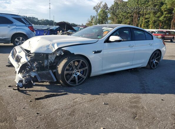 WBS6E9C53GG437198 2016 BMW M6 White Передня ліва чверть