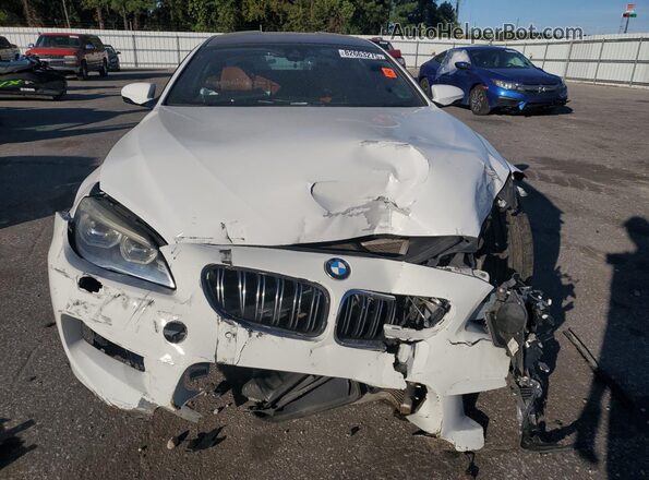 WBS6E9C53GG437198 2016 BMW M6 White Вид спереду