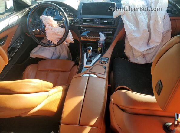 WBS6E9C53GG437198 2016 BMW M6 White Вид панелі приладів