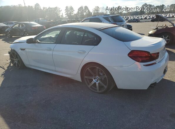 WBS6E9C53GG437198 2016 BMW M6 White Задня ліва чверть