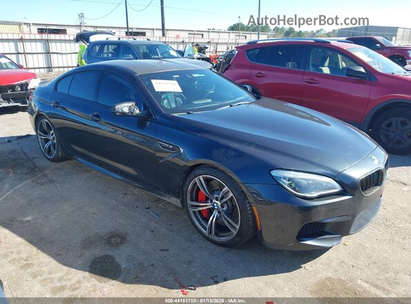 WBS6E9C53GG437220 2016 BMW M6 Черный Передняя правая четверть