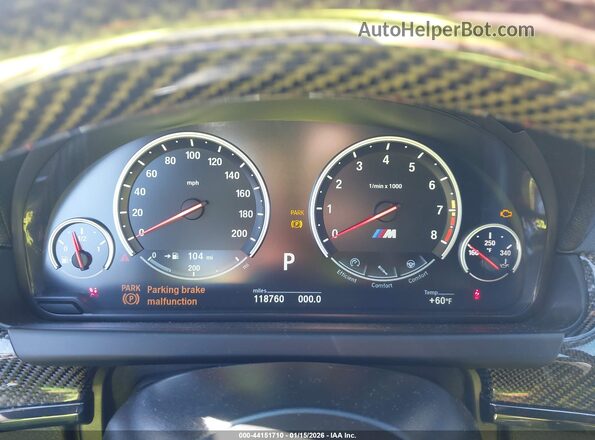 WBS6E9C53GG437220 2016 BMW M6 Черный Вид задних сидений