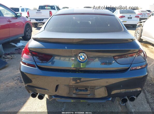 WBS6E9C53GG437220 2016 BMW M6 Черный 