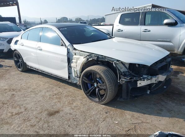 WBS6E9C57GG437270 2016 BMW M6 Белый Передняя правая четверть