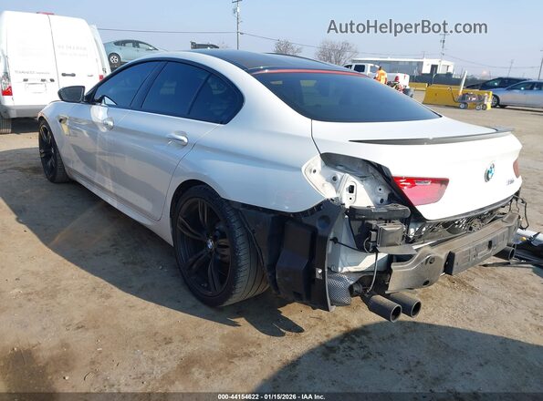 WBS6E9C57GG437270 2016 BMW M6 Белый Задняя левая четверть