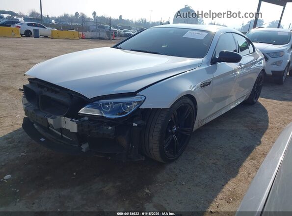 WBS6E9C57GG437270 2016 BMW M6 Белый Передняя левая четверть