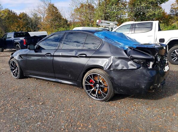 WBS83CH00PCL23031 2023 BMW M5 Черный Задняя левая четверть