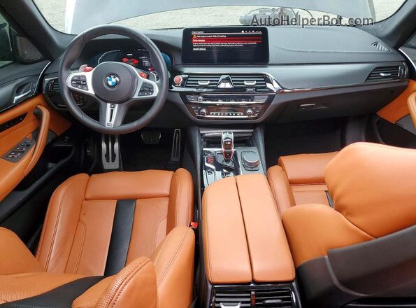 WBS83CH00PCL23031 2023 BMW M5 Черный Вид панели приборов