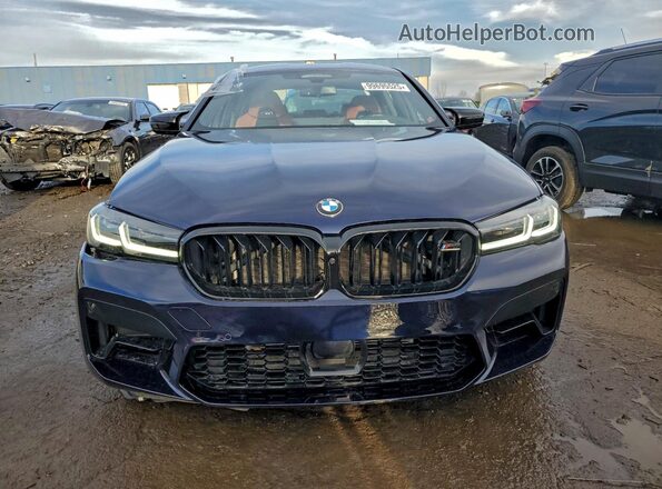WBS83CH04PCN22583 2023 BMW M5 Синий Вид спереди