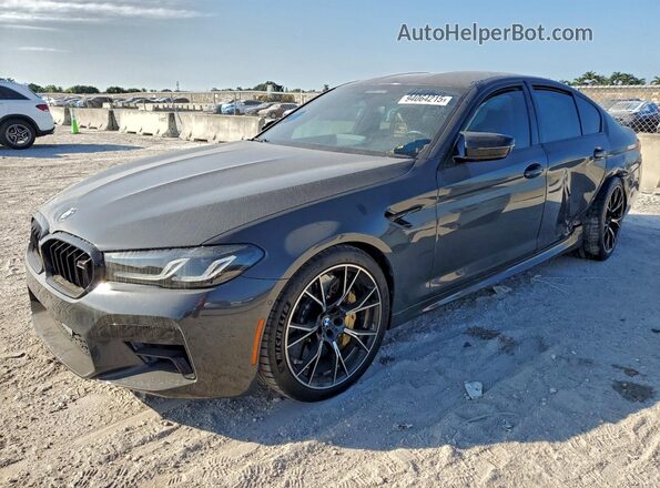 WBS83CH05MCF77820 2021 BMW M5 Серый Передняя левая четверть