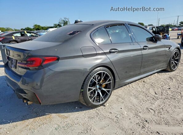 WBS83CH05MCF77820 2021 BMW M5 Серый Задняя правая четверть