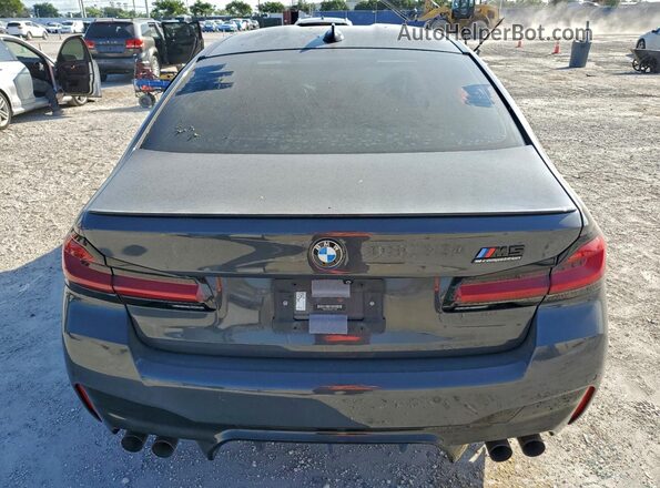 WBS83CH05MCF77820 2021 BMW M5 Серый Вид сзади