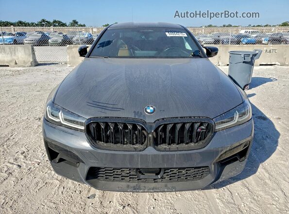 WBS83CH05MCF77820 2021 BMW M5 Серый Вид спереди