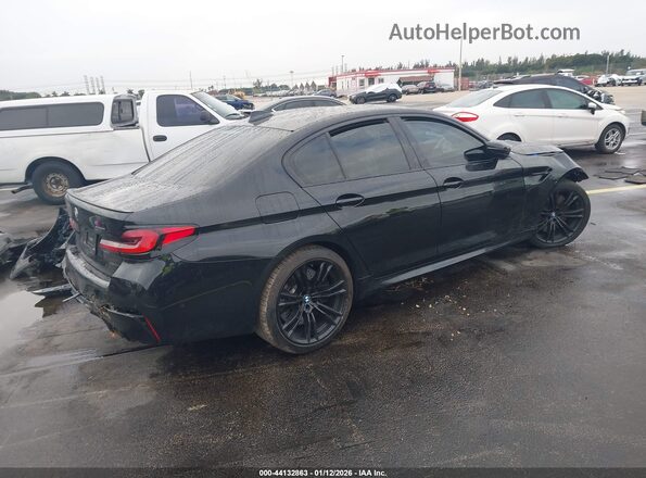 WBS83CH07MCF87975 2021 BMW M5 Черный Задняя правая четверть