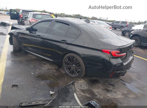WBS83CH07MCF87975 2021 BMW M5 Черный Задняя левая четверть
