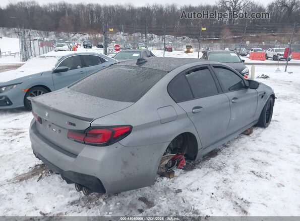 WBS83CH09PCM71985 2023 BMW M5 Gray Rear right