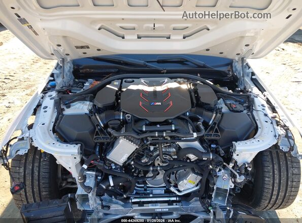 WBS83FK02TCW43178 2026 BMW M5 White Vista trasera