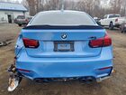 2016 Bmw M3 Синий vin: WBS8M9C56G5D30950