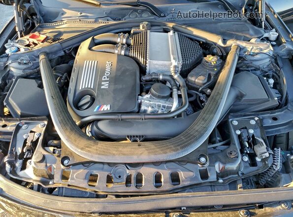 WBS8M9C57J5L01137 2018 BMW M3 Черный Вид задней части салона
