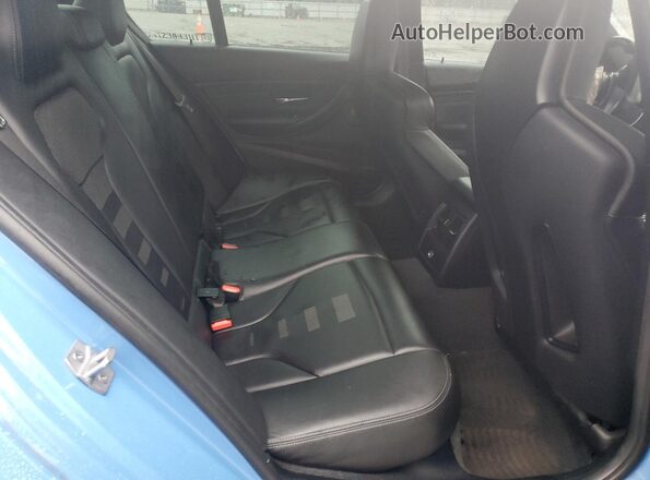 WBS8M9C59J5L71495 2018 BMW M3 Синий Вид задних сидений
