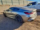 2022 Bmw M8 Серый vin: WBSAE0C08NCJ27773