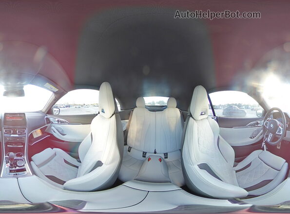 WBSDZ0C00SCT27754 2025 BMW M8 Black Панорамний вид салону 360°
