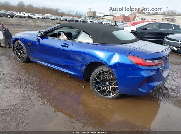WBSDZ0C02PCK72974 2023 BMW M8 Dark Blue Задня ліва чверть