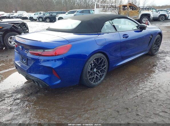 WBSDZ0C02PCK72974 2023 BMW M8 Dark Blue Задня права чверть