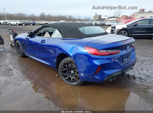 WBSDZ0C02PCK72974 2023 BMW M8 Dark Blue Вид спереду