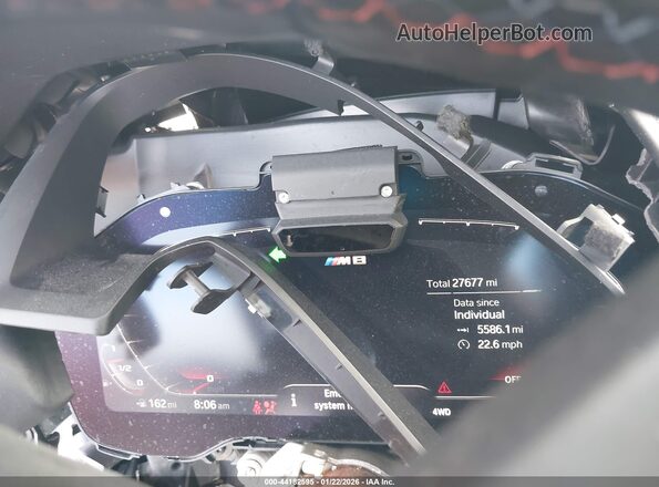 WBSDZ0C05RCP18148 2024 BMW M8 Белый Вид задних сидений