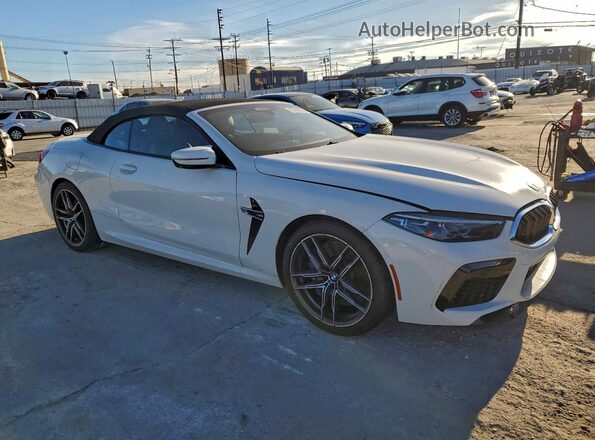 WBSDZ0C07LCD46712 2020 BMW M8 Белый Передняя правая четверть