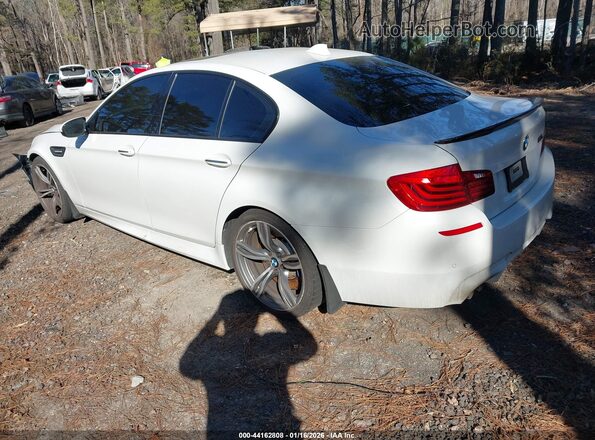 WBSFV9C52GD595775 2016 BMW M5 White Tył lewy