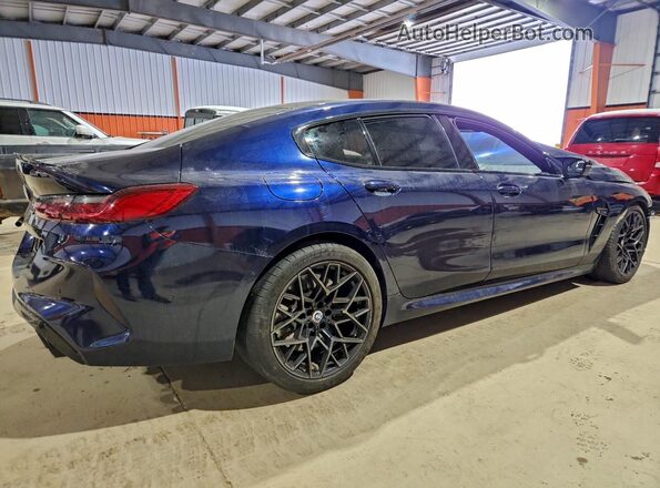 WBSGV0C03PCL91870 2023 BMW M8 Blue Задня права чверть