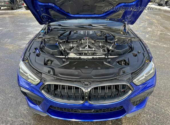 WBSGV0C06LCD74915 2020 BMW M8 Blue Vista del salpicadero