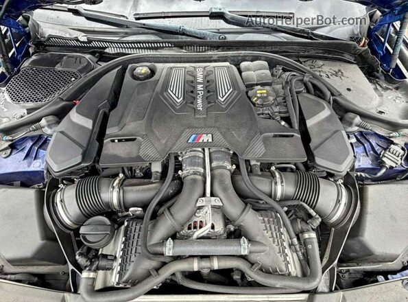 WBSJF0C00LCD96105 2020 BMW M5 Синий Вид щитка приборов