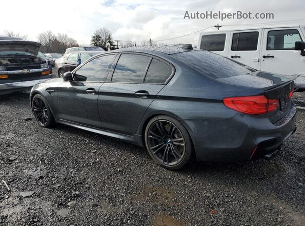 WBSJF0C01LB448778 2020 BMW M5 Gray Trasero izquierdo