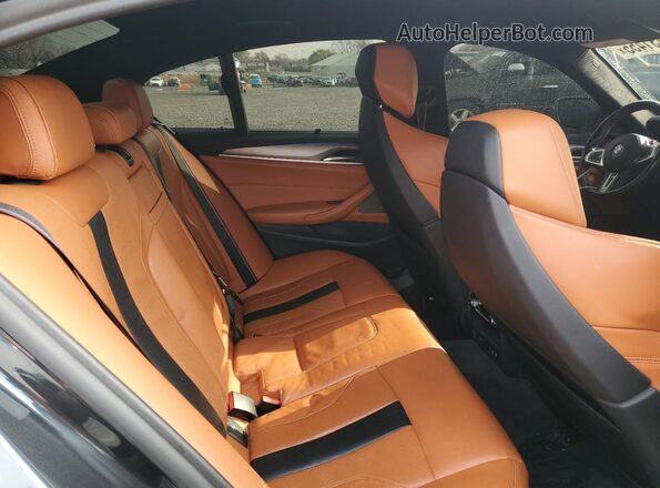 WBSJF0C01LB448778 2020 BMW M5 Gray Vista de los asientos traseros