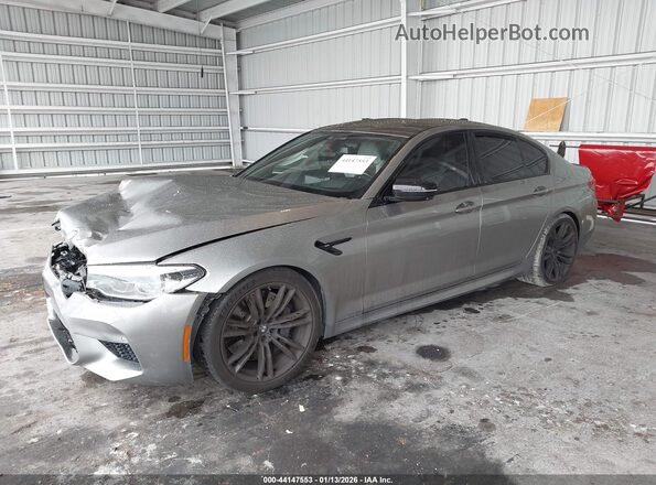 WBSJF0C01LB448795 2020 BMW M5 Серебряный Передняя левая четверть