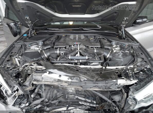 WBSJF0C01LB448795 2020 BMW M5 Серебряный Вид сзади